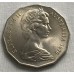AUSTRALIA 1970 . FIFTY 50 CENTS COIN . CAPTAIN COOK